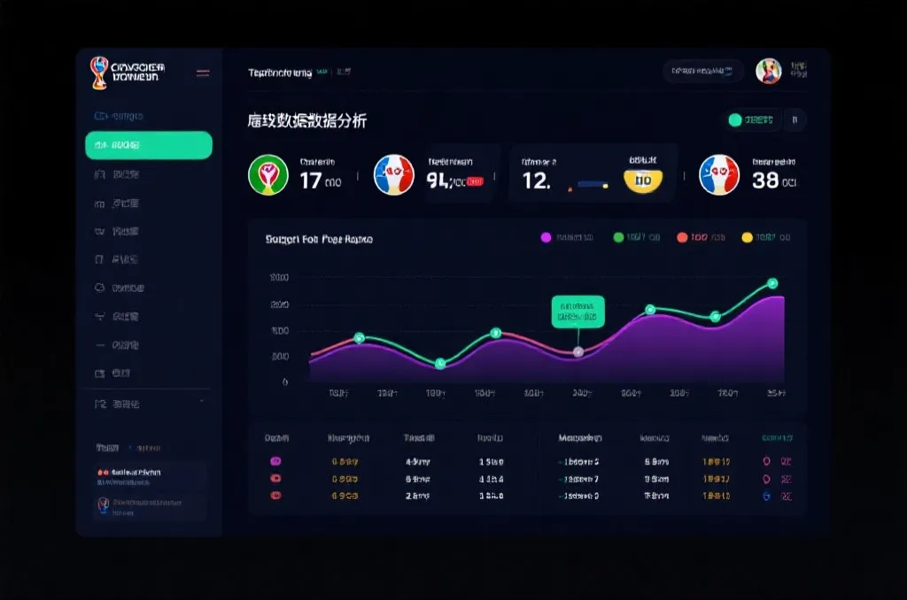 世界杯小组赛积分分析示意图